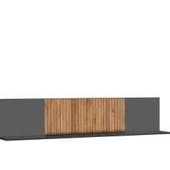 Wohnen Hängeregal mit Rückwand 183x38x24 cm - Cruzca