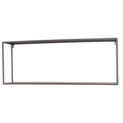 Wohnen Esszimmerregale|Regale*Hängeregal Set in Grau - Accaro (zweiteilig)