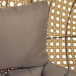 Wohnen Rattanmöbel|Lounge-Gartenmöbel*Hängesessel aus Kunstrattan - Floyda