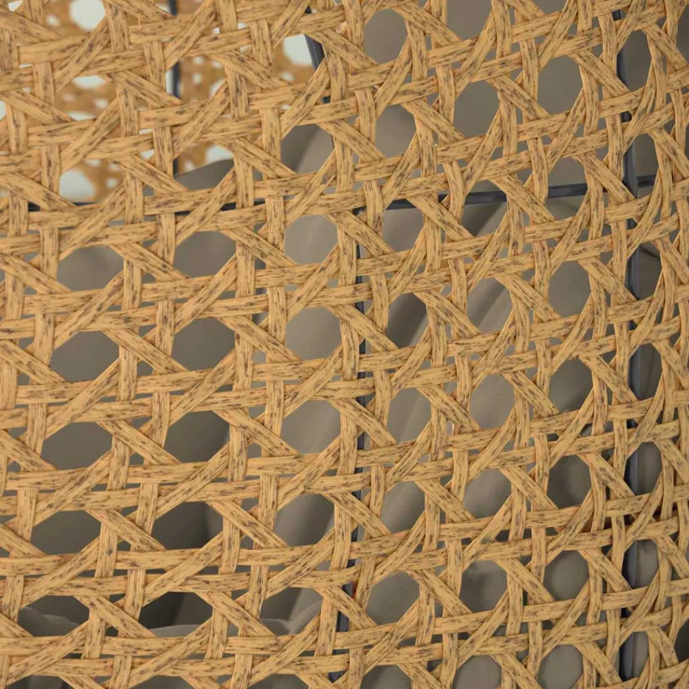 Wohnen Rattanmöbel|Lounge-Gartenmöbel*Hängesessel aus Kunstrattan - Floyda