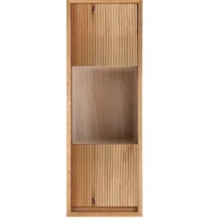 Wohnen Hängevitrine aus Wildeiche Massivholz - Fredellia