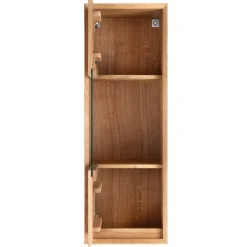 Wohnen Hängevitrine aus Wildeiche Massivholz - Fredellia