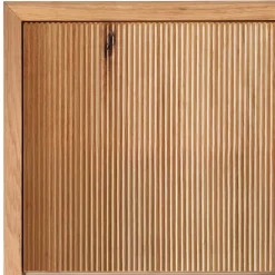 Wohnen Hängevitrine aus Wildeiche Massivholz - Fredellia