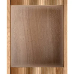 Wohnen Hängevitrine aus Wildeiche Massivholz - Fredellia