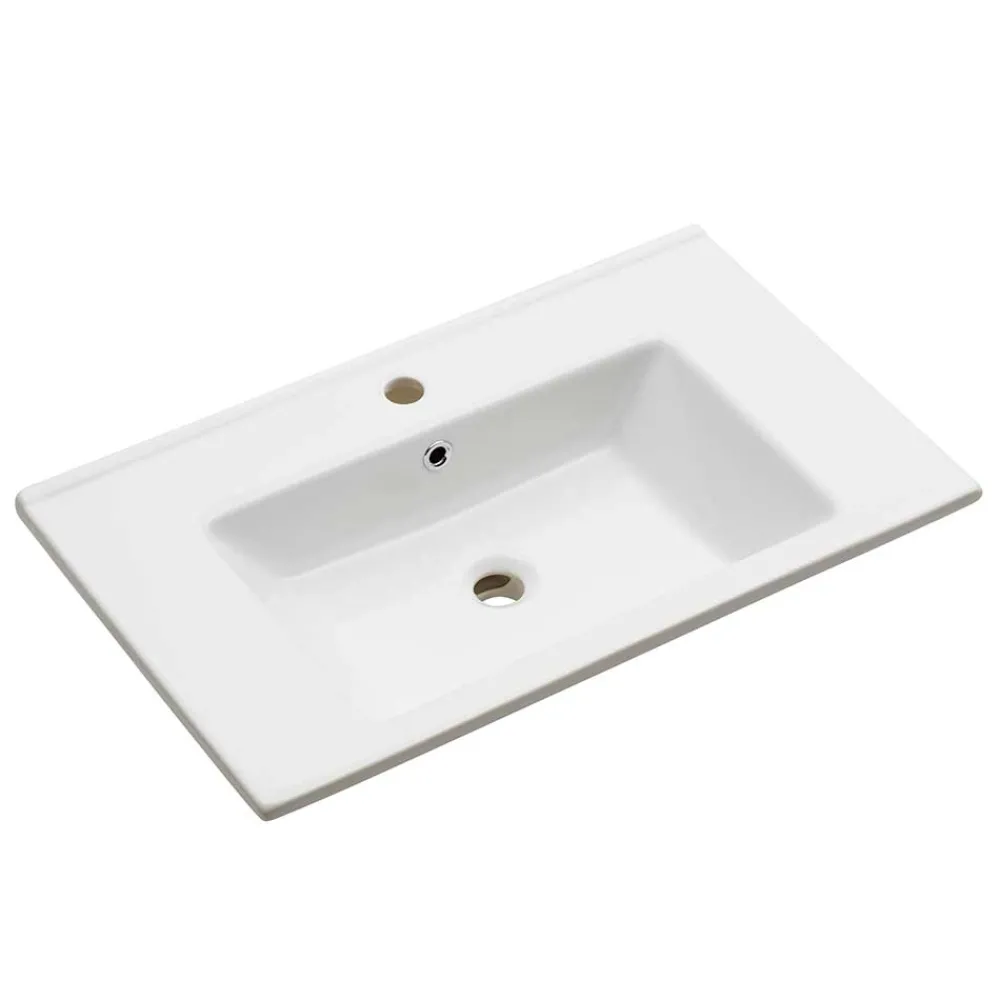 Wohnen Waschtisch|Waschbeckenunterschränke*Hänge-Waschtisch mit Keramikbecken - Miss X