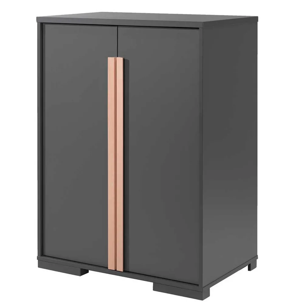 Wohnen Kinderbetten|Kindermöbel*Hochbett mit Schreibtisch und Schrank - Lilova (vierteilig)