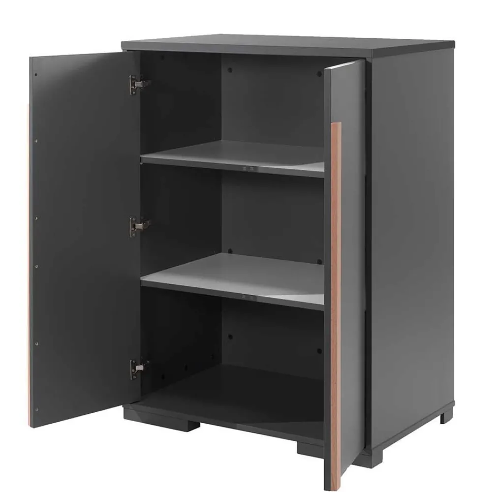 Wohnen Kinderbetten|Kindermöbel*Hochbett mit Schreibtisch und Schrank - Lilova (vierteilig)