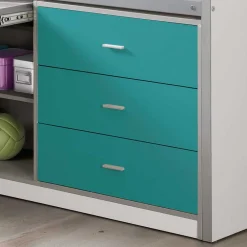 Kinder Wohnen Hochbett Nowy in Blau