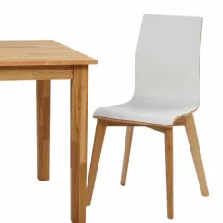 Wohnen Küchenstühle|Esszimmerstühle*Hochdrucklaminat Stuhl in Weiß - Sonda (2er Set)