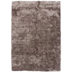 Wohnen Teppiche*Hochflor Teppich in Taupe - Colombaia
