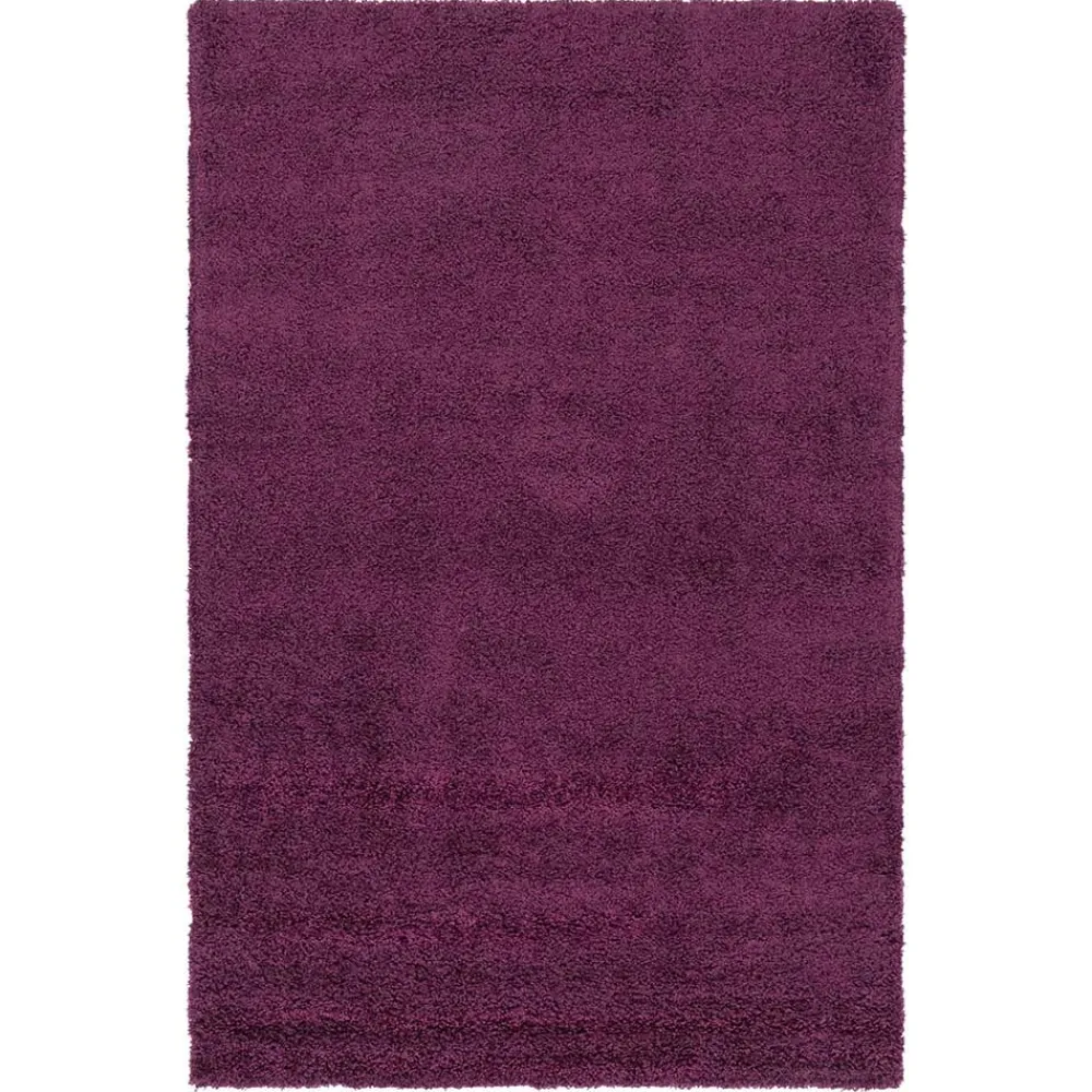Wohnen Hochflor Teppich oder Läufer in Violett - Zelio