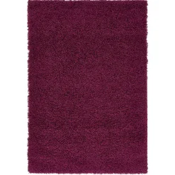 Wohnen Hochflor Teppich oder Läufer in Violett - Zelio