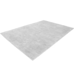 Wohnen Hochflorteppich in Silbergrau - Ronin