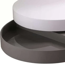 Wohnen Designermöbel*Hochglanz Design Wohnzimmertisch drehbar - Tulima