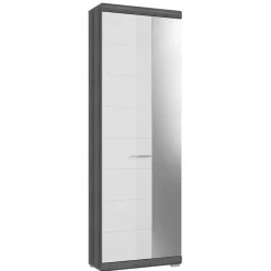 Wohnen Hochglanz Flurmäbel Kombination - Nancys (fünfteilig)