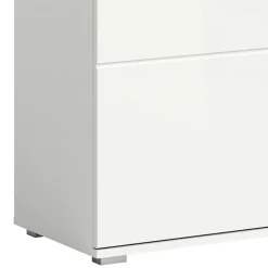 Wohnen Schränke|Garderobenschränke*Hochglanz Flurschrank in Weiß - Rugova