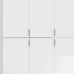 Wohnen Jugendzimmerschränke*Hochglanz Kleiderschrank 6-türig - Ejulia (zweiteilig)