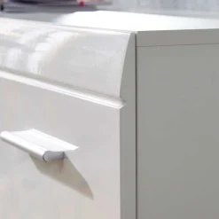 Wohnen Schuhschränke*Hochglanz Schuhschrank Tiondon in Weiß