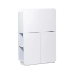 Wohnen Hochglanz Sekretär Vignola in Weiß