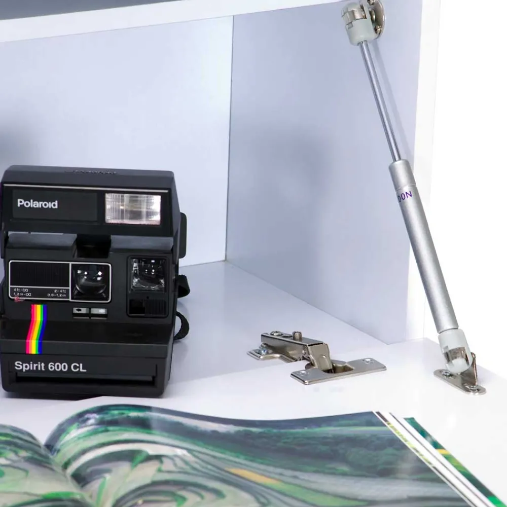 Wohnen Hochglanz Sekretär Vignola in Weiß