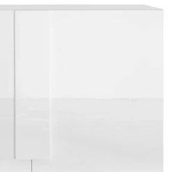 Wohnen Sideboards*Hochglanz Sideboard mit 4 Türen in Weiß - Kerym