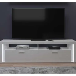 Wohnen Hochglanz TV Board mit LED Beleuchtung - Gomata