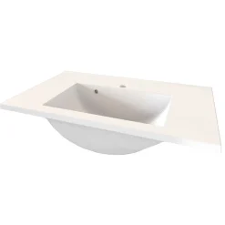 Wohnen Hochglanz Wand Waschtisch mit Waschbecken - Vohdan