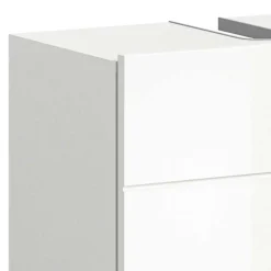 Wohnen Badschränke|Waschtisch*Hochglänzender Waschbeckenunterschrank in Weiß - Vitablos