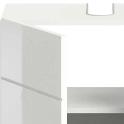 Wohnen Badschränke|Waschtisch*Hochglänzender Waschbeckenunterschrank in Weiß - Vitablos