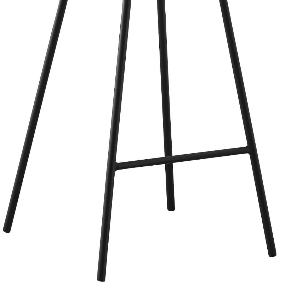 Wohnen Sessel & Hocker|Barhocker*Hochhocker in Schwarz Kunststoff PP - Terryola (4er Set)