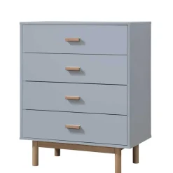 Wohnen Kommoden|Flurkommoden*Hochkommode - zweifarbiger Scandi Chic - Caldaro