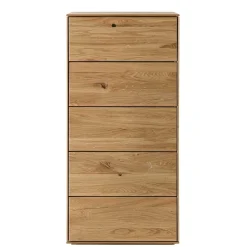 Wohnen Hochkommode aus geölter Wildeiche - Nuessa