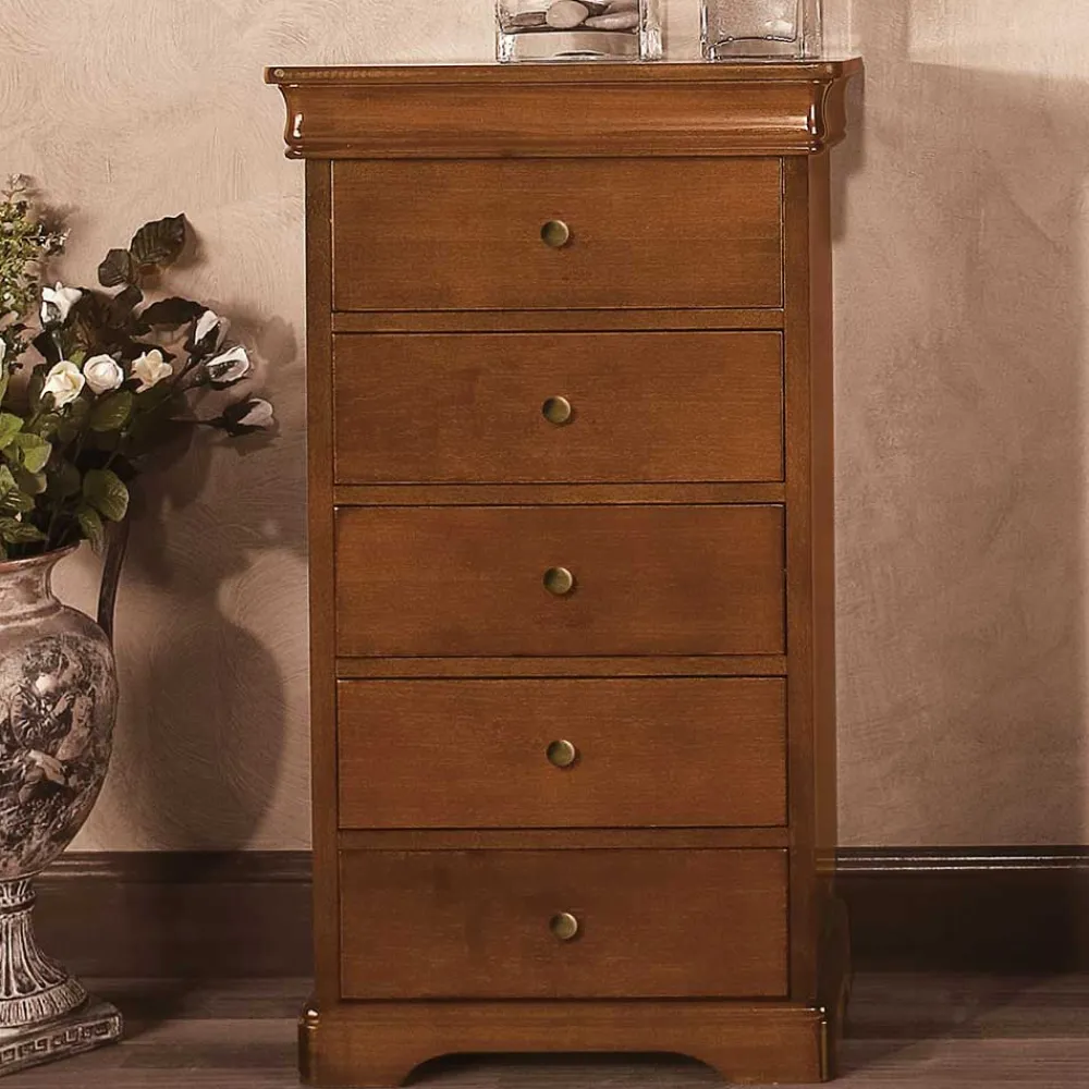 Wohnen Hochkommode im klassischen Stil - Lemerzi