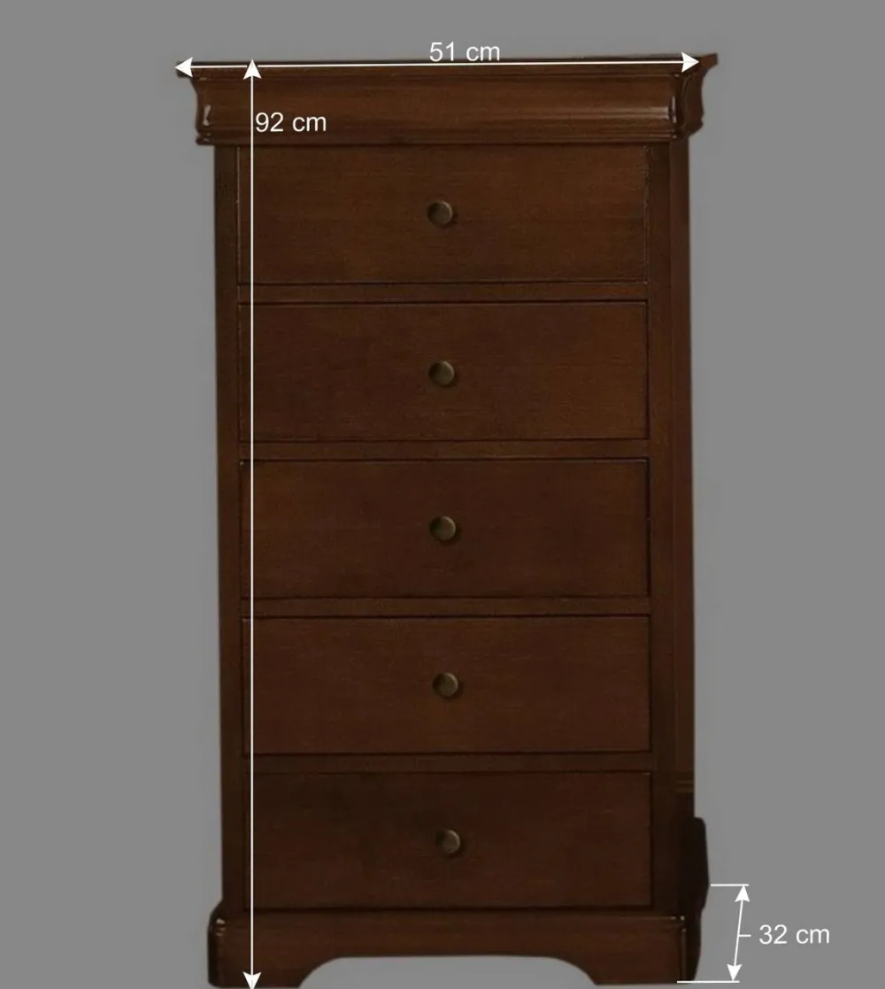 Wohnen Hochkommode im klassischen Stil - Lemerzi