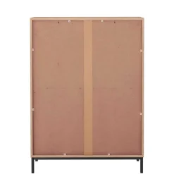 Wohnen Flurkommoden*Hochkommode in Eiche Holzoptik - Lunira