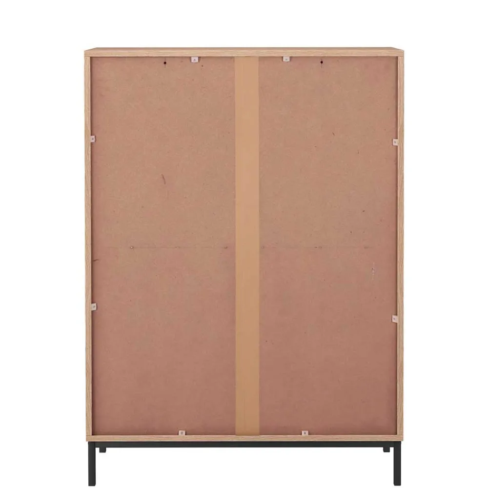 Wohnen Flurkommoden*Hochkommode in Eiche Holzoptik - Lunira