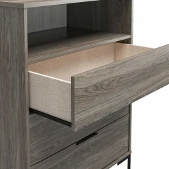 Wohnen Flurkommoden*Hochkommode in Holzoptik Eiche verwittert - Grafics