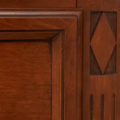 Wohnen Flurkommoden*Hochkommode in Walnussbraun - Dramos