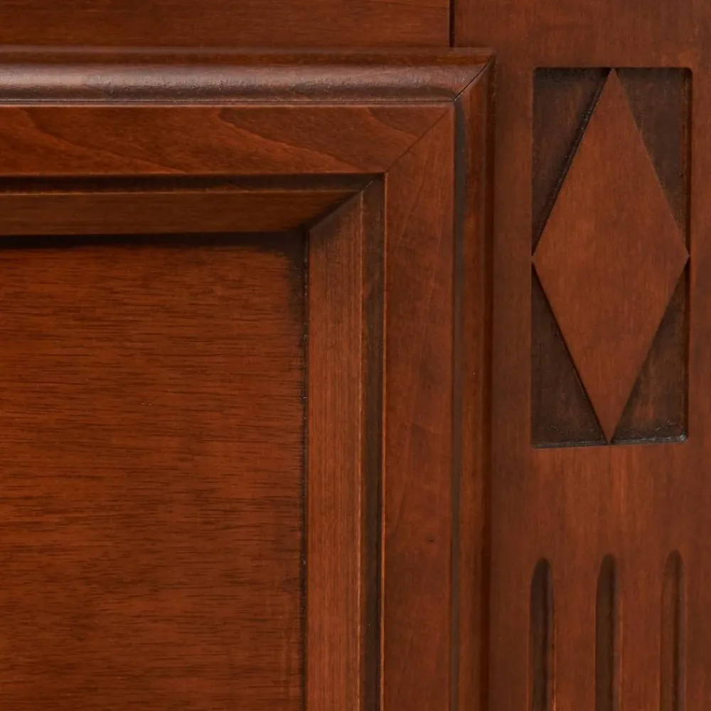 Wohnen Flurkommoden*Hochkommode in Walnussbraun - Dramos