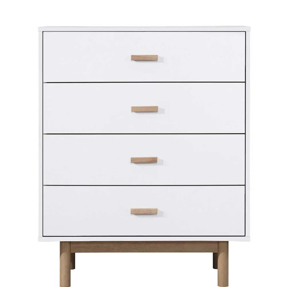 Wohnen Flurkommoden*Hochkommode mit vier Schubladen - Savuta