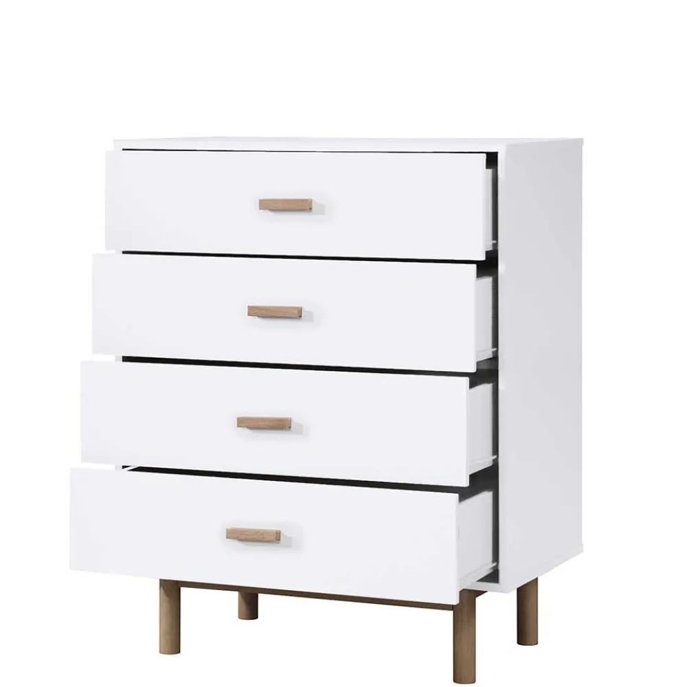 Wohnen Flurkommoden*Hochkommode mit vier Schubladen - Savuta