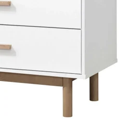 Wohnen Flurkommoden*Hochkommode mit vier Schubladen - Savuta