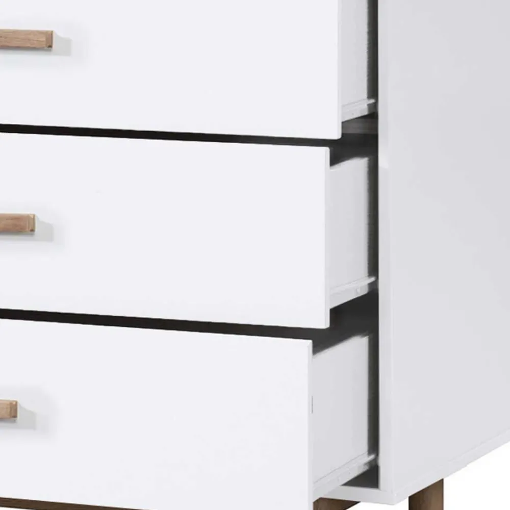 Wohnen Flurkommoden*Hochkommode mit vier Schubladen - Savuta