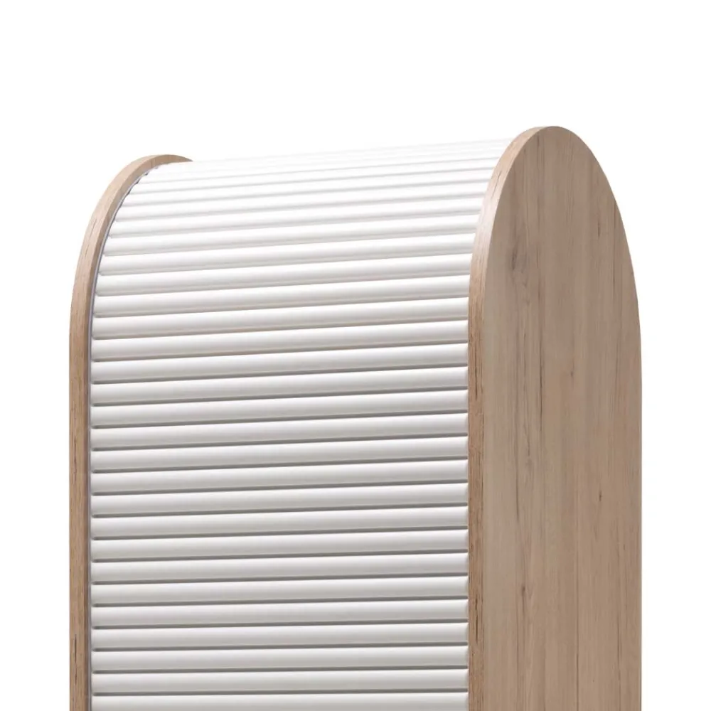 Wohnen Büroschränke*Hochschrank mit Roll-Laden Tür - Veral