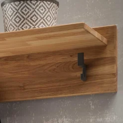Wohnen Hochwertige Hängegarderobe aus Echtholz - Teano