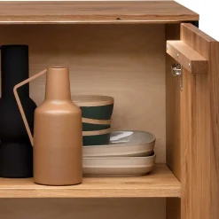 Wohnen Küchenschränke|Flurkommoden*Hochwertige Kombikommode in Wildeiche - Claas