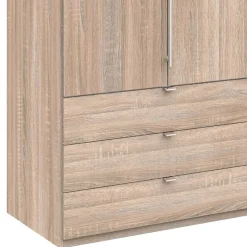 Wohnen Hochwertiger Schlafzimmerschrank foliert Holzoptik - Zayun