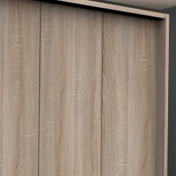 Wohnen Hochwertiger Schlafzimmerschrank foliert Holzoptik - Zayun