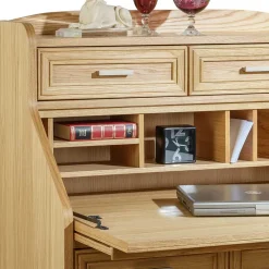 Wohnen Esszimmerschränke*Hochwertiger Schreibschrank in geölter Eiche - Gatania