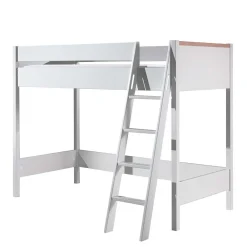 Wohnen Kinderbetten|Kindermöbel*Hochwertiges Hochbett mit Schrank - Rikardio (dreiteilig)